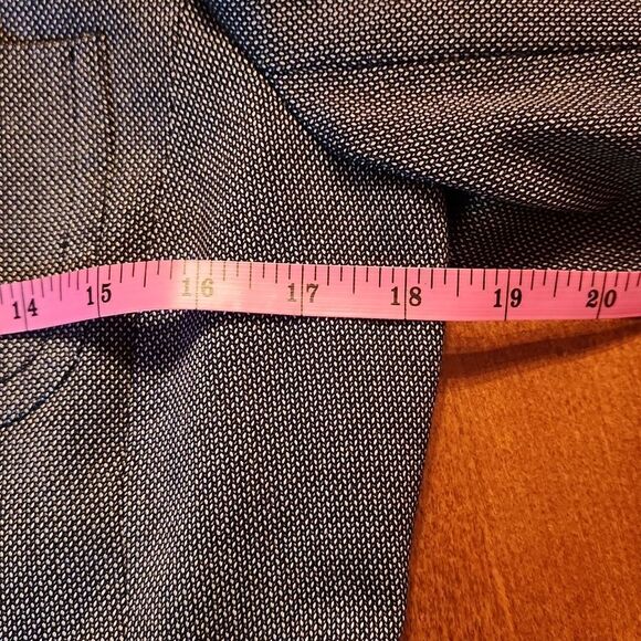 Ann Taylor Loft Single Breasted Office Blazer Jacket, Size 6, Black & White - Picture 5 of 10